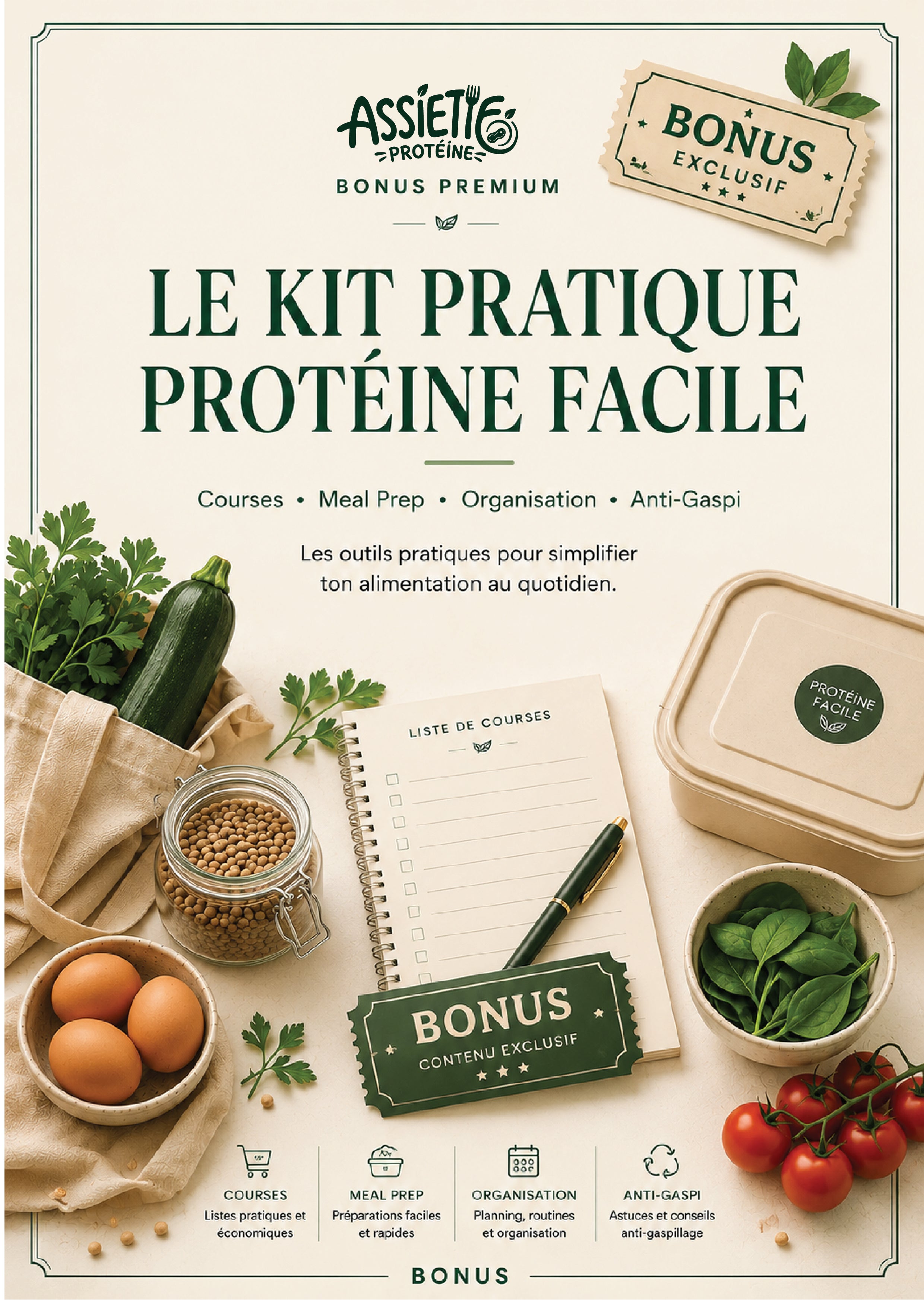 Le Kit Pratique Protéine Facile