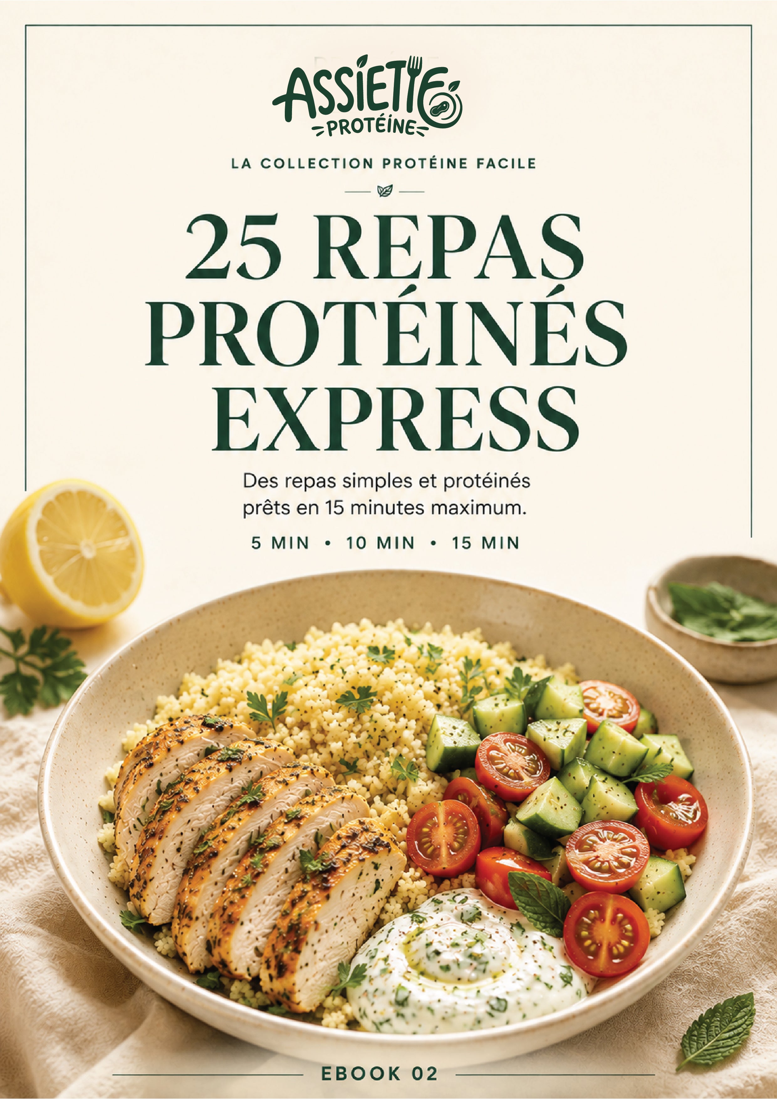 25 repas protéinés express