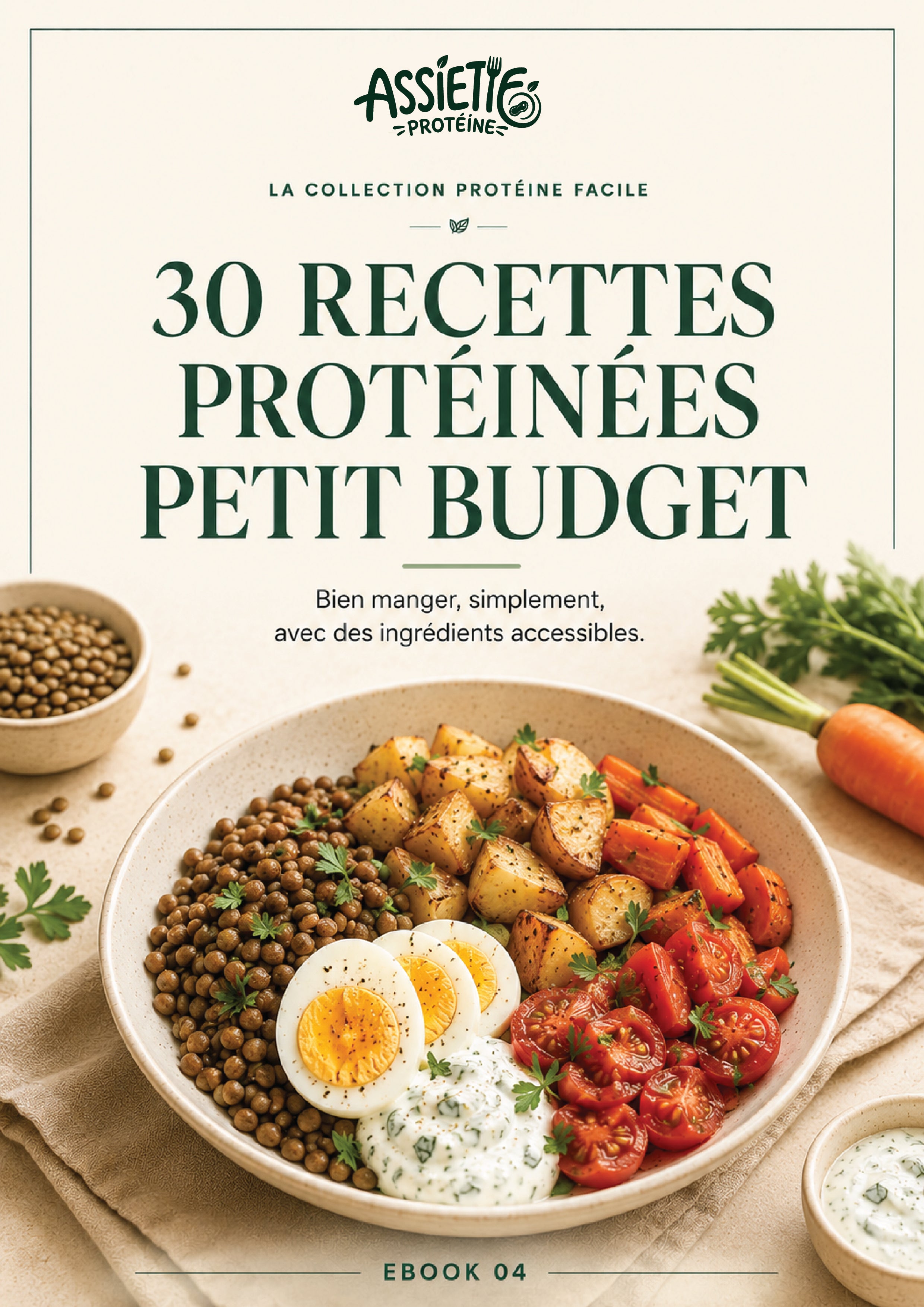 30 recettes protéinées petit budget