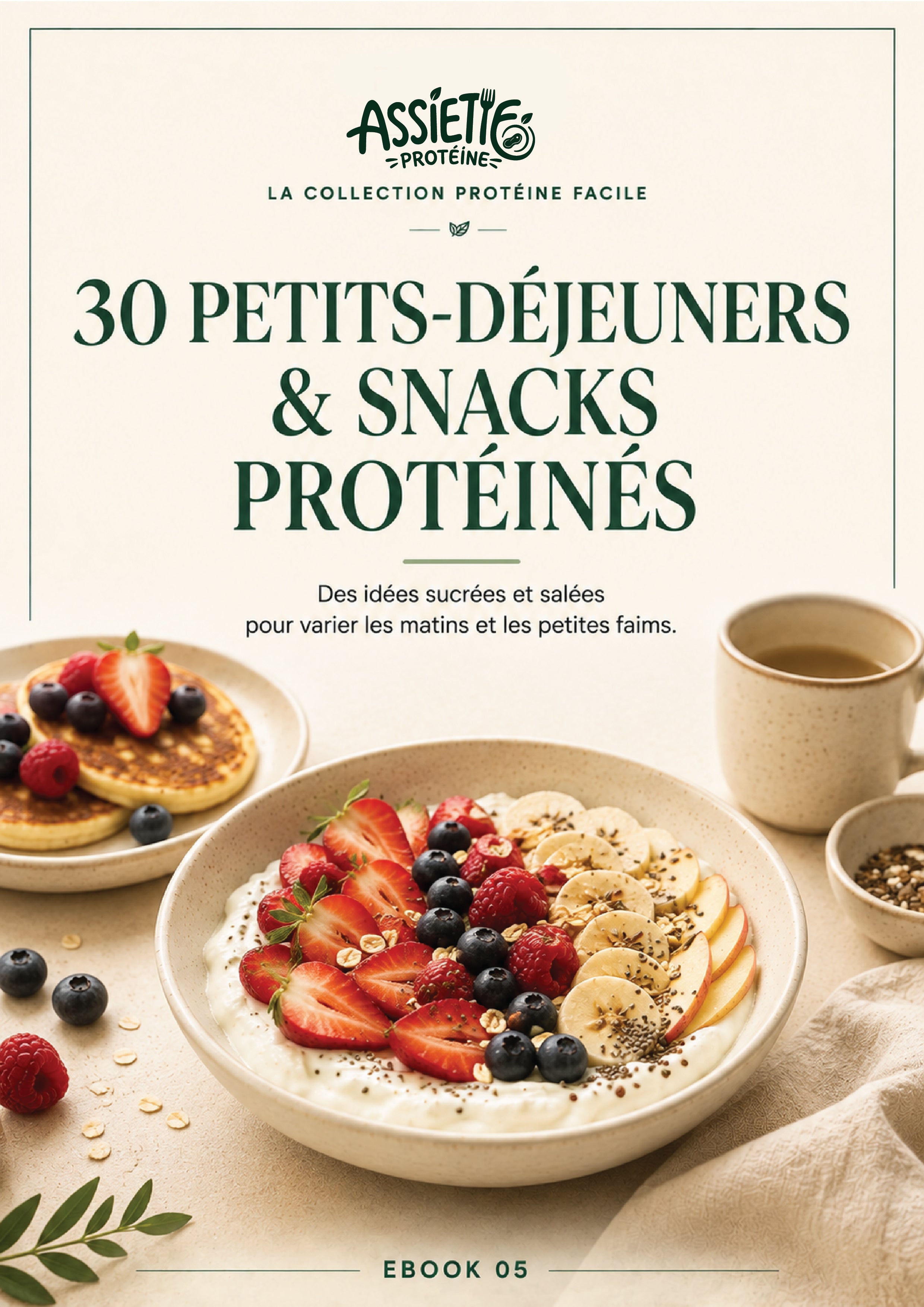 30 petits-déjeuners et snacks protéinés
